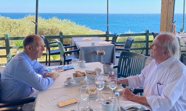 Dennis Redmont and Francisco Pinto Balsemão