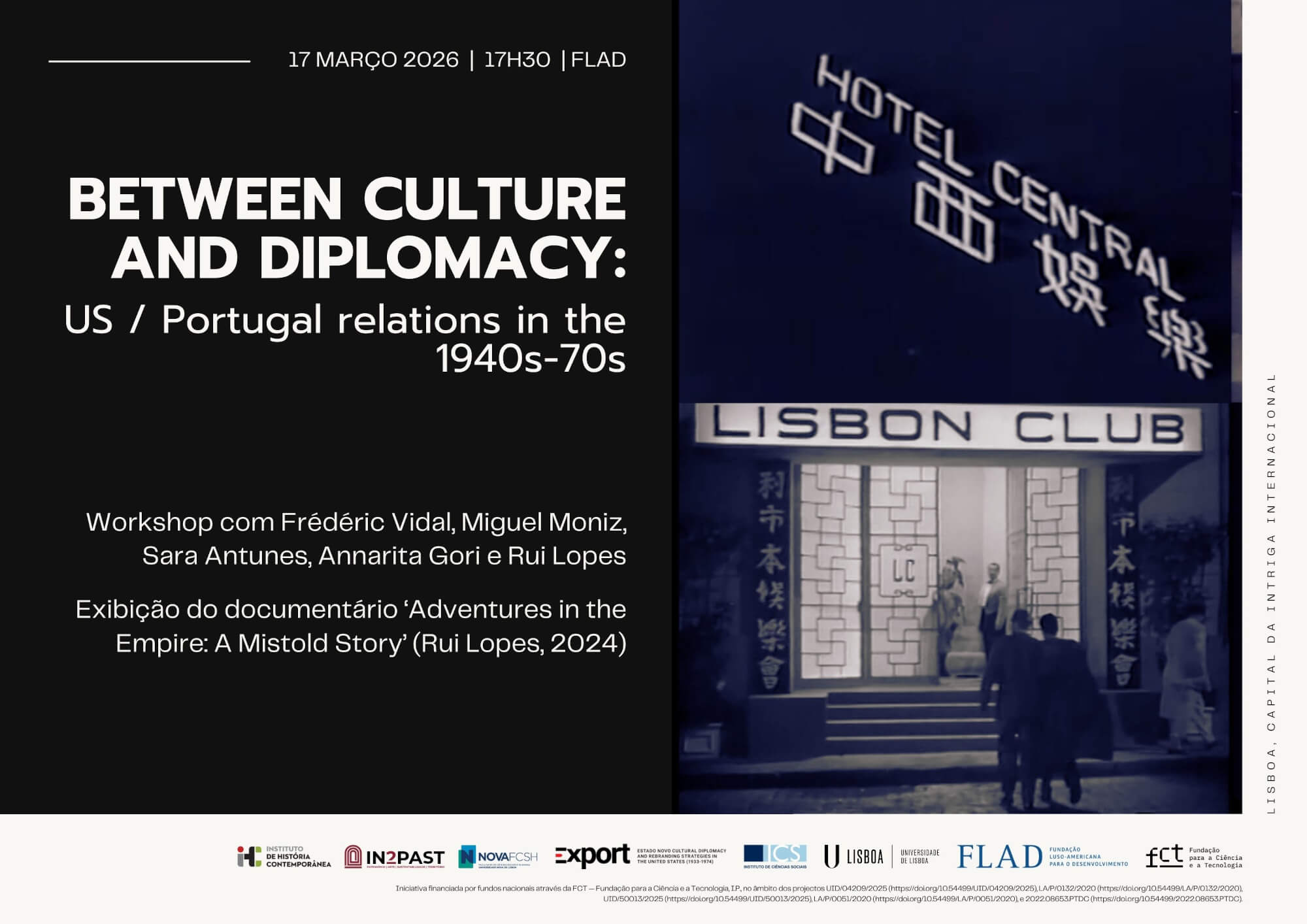 Between Culture and Diplomacy Workshop